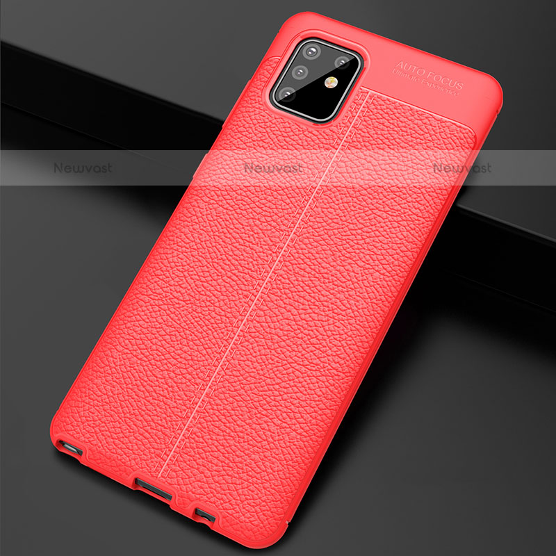 Soft Silicone Gel Leather Snap On Case Cover WL1 for Samsung Galaxy Note 10 Lite