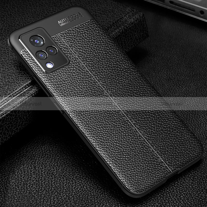 Soft Silicone Gel Leather Snap On Case Cover WL1 for Vivo V21s 5G