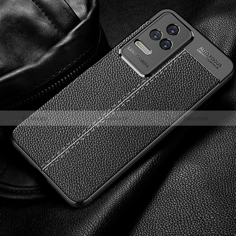 Soft Silicone Gel Leather Snap On Case Cover WL1 for Xiaomi Poco F4 5G