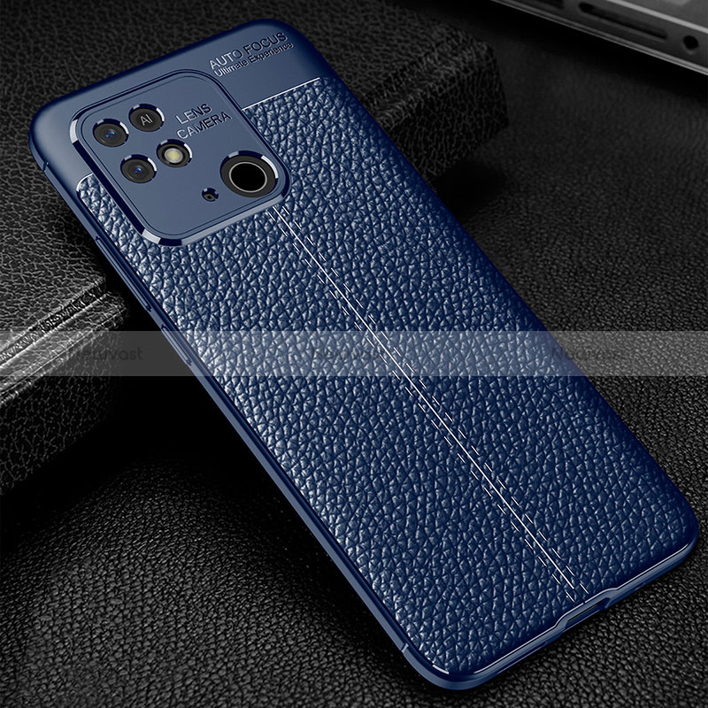 Soft Silicone Gel Leather Snap On Case Cover WL1 for Xiaomi Redmi 10C 4G