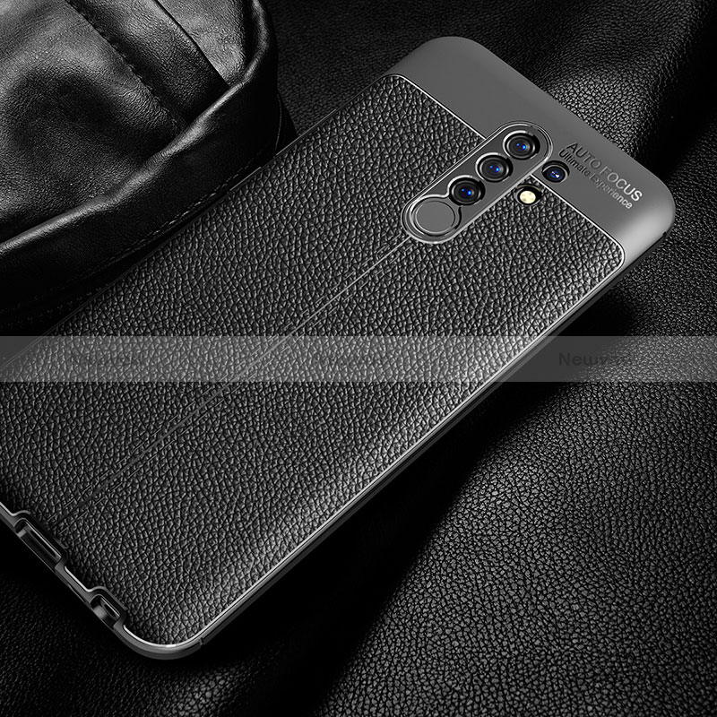 Soft Silicone Gel Leather Snap On Case Cover WL1 for Xiaomi Redmi 9