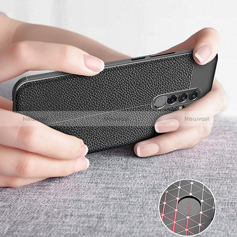 Soft Silicone Gel Leather Snap On Case Cover WL1 for Xiaomi Redmi 9