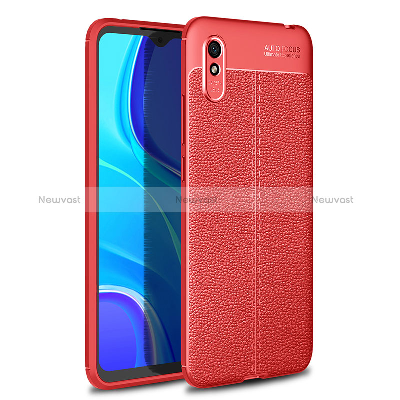 Soft Silicone Gel Leather Snap On Case Cover WL1 for Xiaomi Redmi 9AT