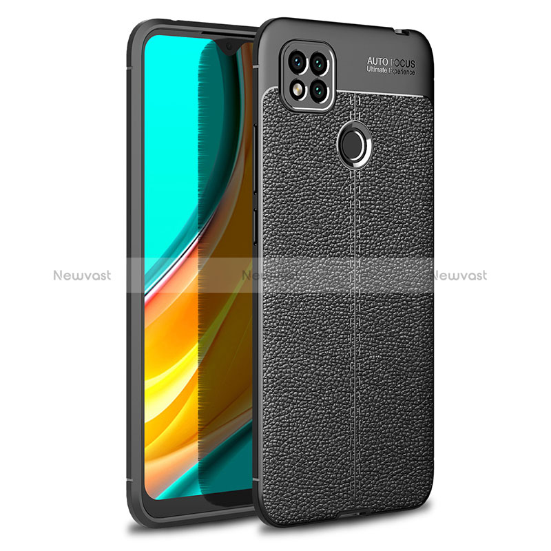 Soft Silicone Gel Leather Snap On Case Cover WL1 for Xiaomi Redmi 9C