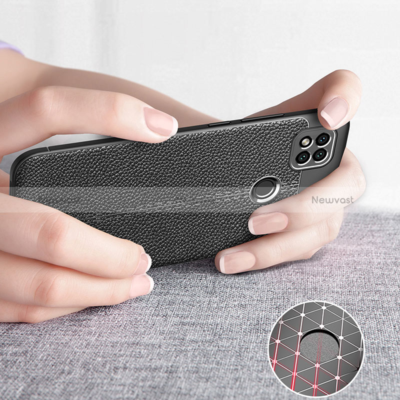 Soft Silicone Gel Leather Snap On Case Cover WL1 for Xiaomi Redmi 9C NFC