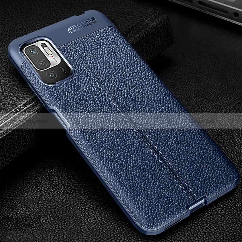 Soft Silicone Gel Leather Snap On Case Cover WL1 for Xiaomi Redmi Note 10T 5G