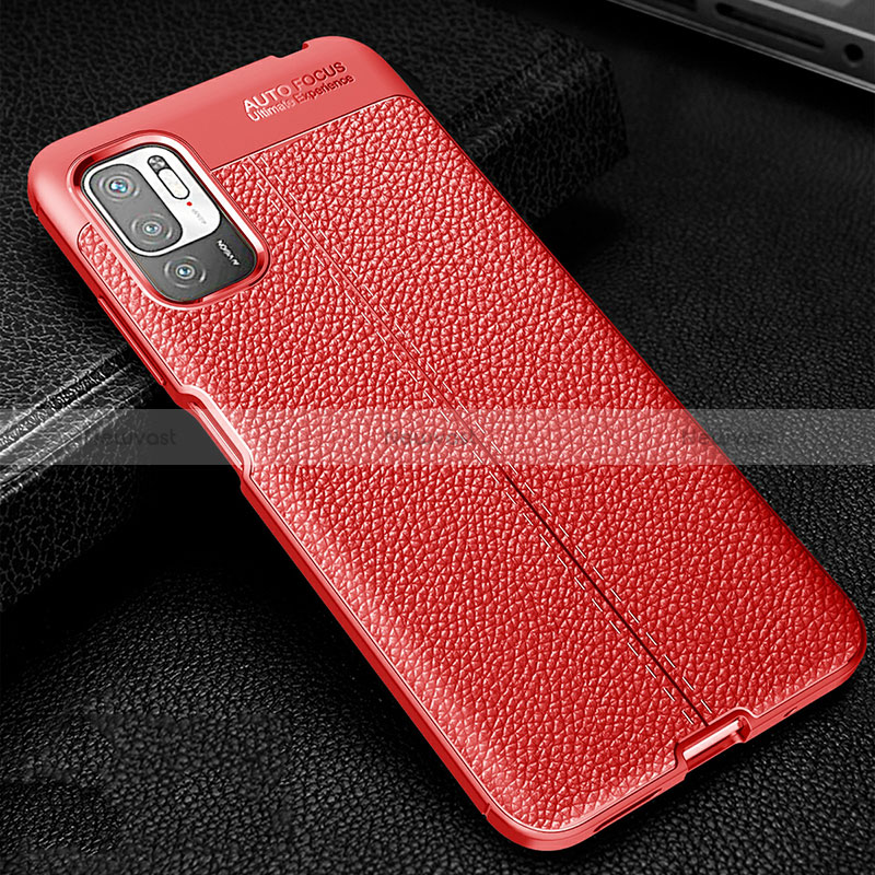Soft Silicone Gel Leather Snap On Case Cover WL1 for Xiaomi Redmi Note 10T 5G