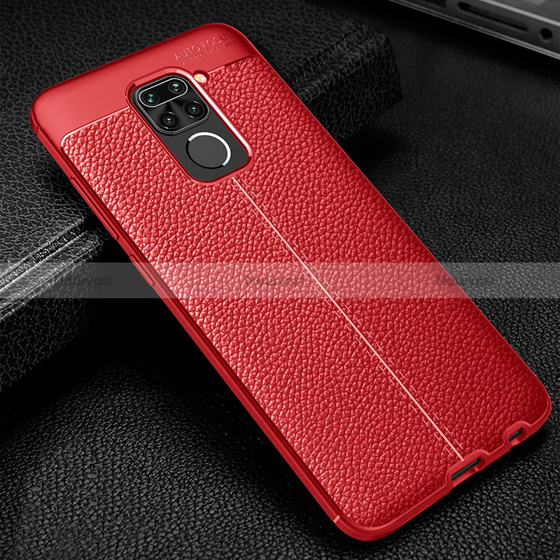 Soft Silicone Gel Leather Snap On Case Cover WL1 for Xiaomi Redmi Note 9