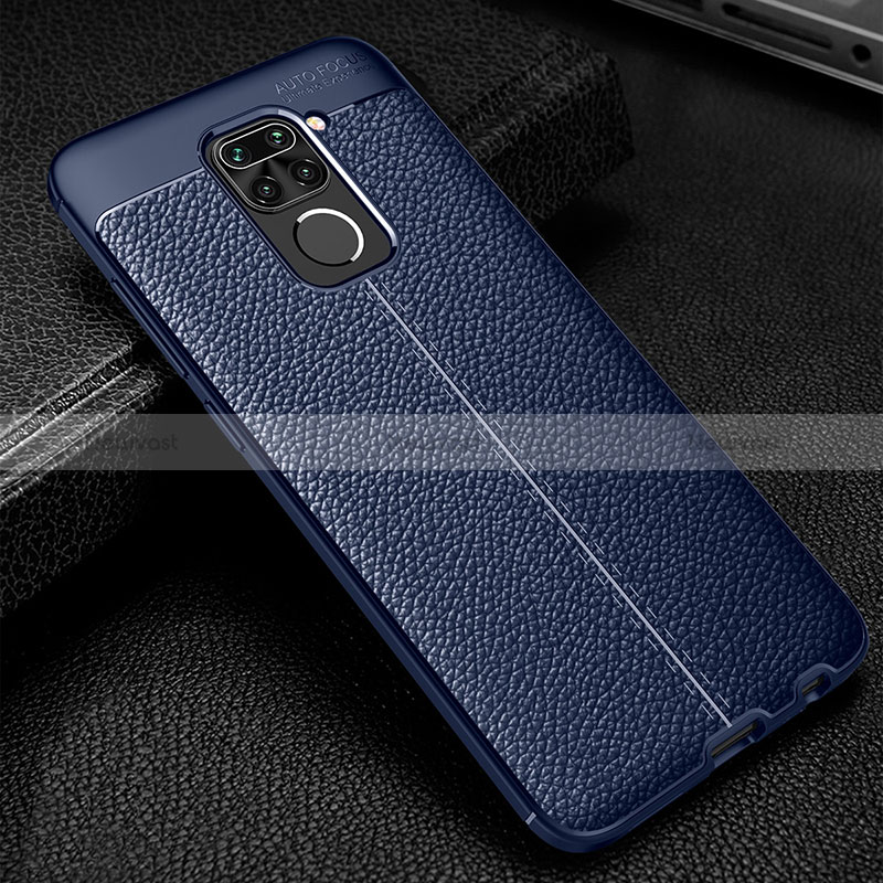 Soft Silicone Gel Leather Snap On Case Cover WL1 for Xiaomi Redmi Note 9