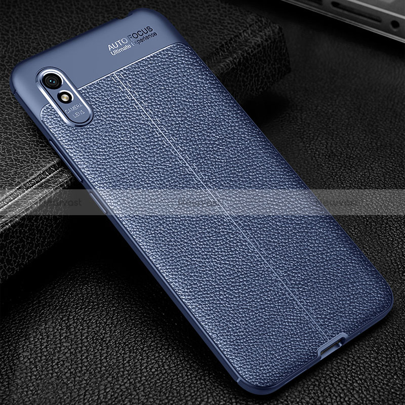 Soft Silicone Gel Leather Snap On Case Cover WL2 for Xiaomi Redmi 9AT