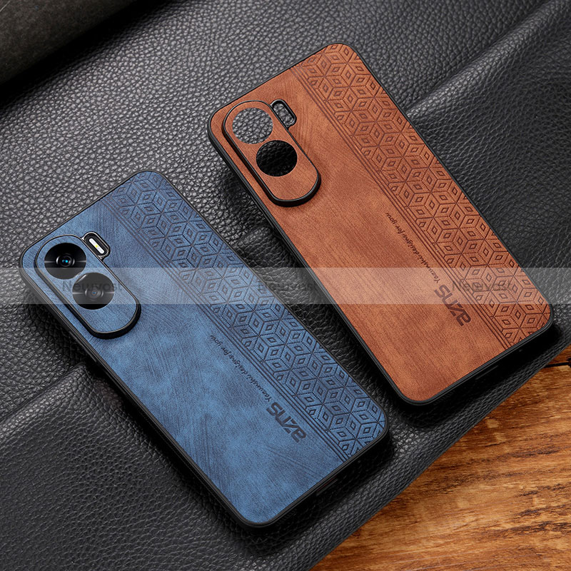 Soft Silicone Gel Leather Snap On Case Cover YZ1 for Huawei Honor 90 Lite 5G