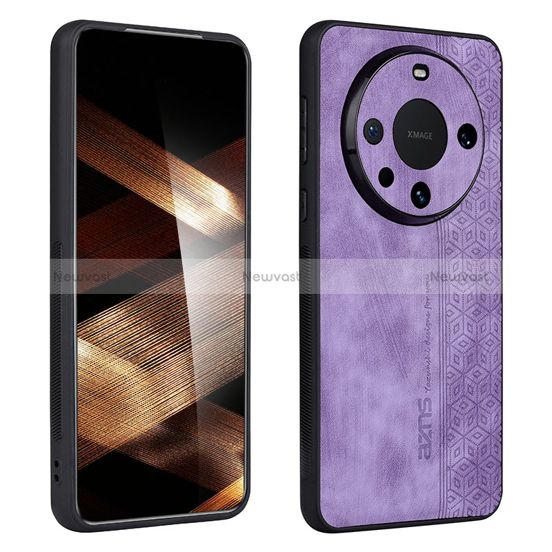 Soft Silicone Gel Leather Snap On Case Cover YZ1 for Huawei Mate 60 Pro+ Plus