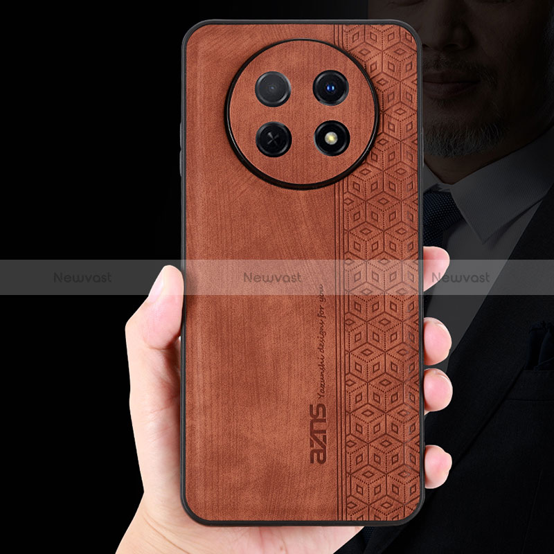 Soft Silicone Gel Leather Snap On Case Cover YZ1 for Huawei Nova Y91