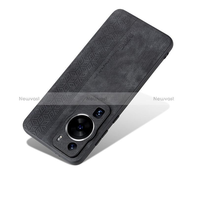Soft Silicone Gel Leather Snap On Case Cover YZ1 for Huawei P60 Pro