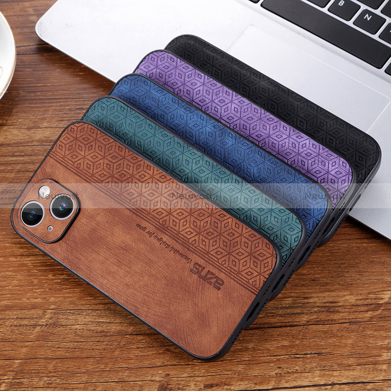 Soft Silicone Gel Leather Snap On Case Cover YZ2 for Apple iPhone 14 Pro Max