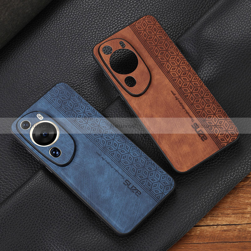 Soft Silicone Gel Leather Snap On Case Cover YZ2 for Huawei P60 Art