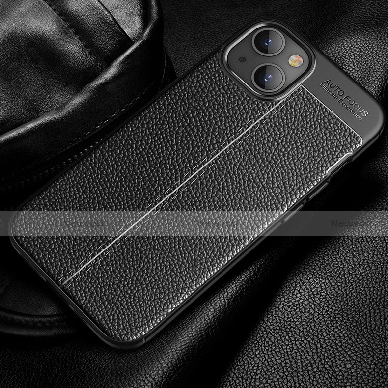 Soft Silicone Gel Leather Snap On Case Cover Z01 for Apple iPhone 13 Mini