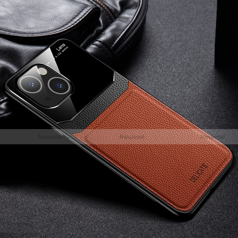 Soft Silicone Gel Leather Snap On Case Cover Z02 for Apple iPhone 13 Mini