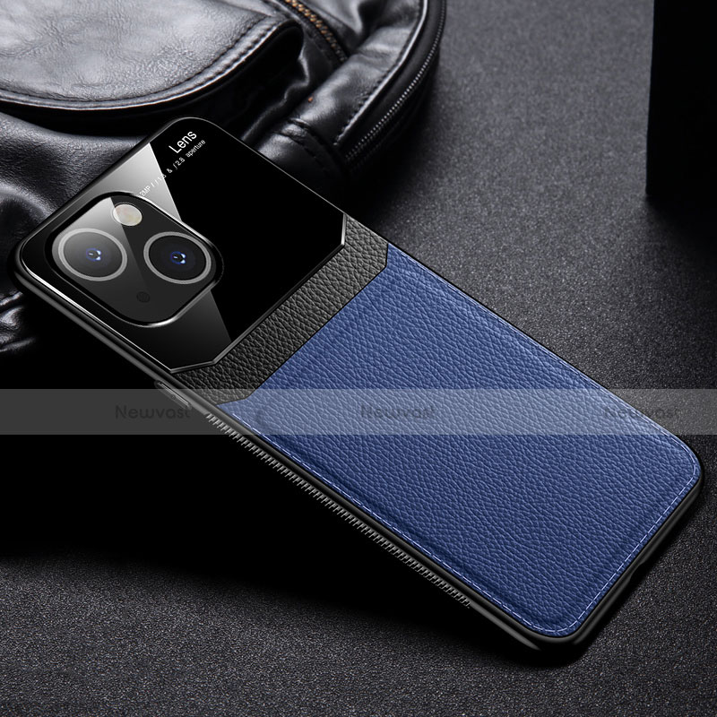 Soft Silicone Gel Leather Snap On Case Cover Z02 for Apple iPhone 13 Mini