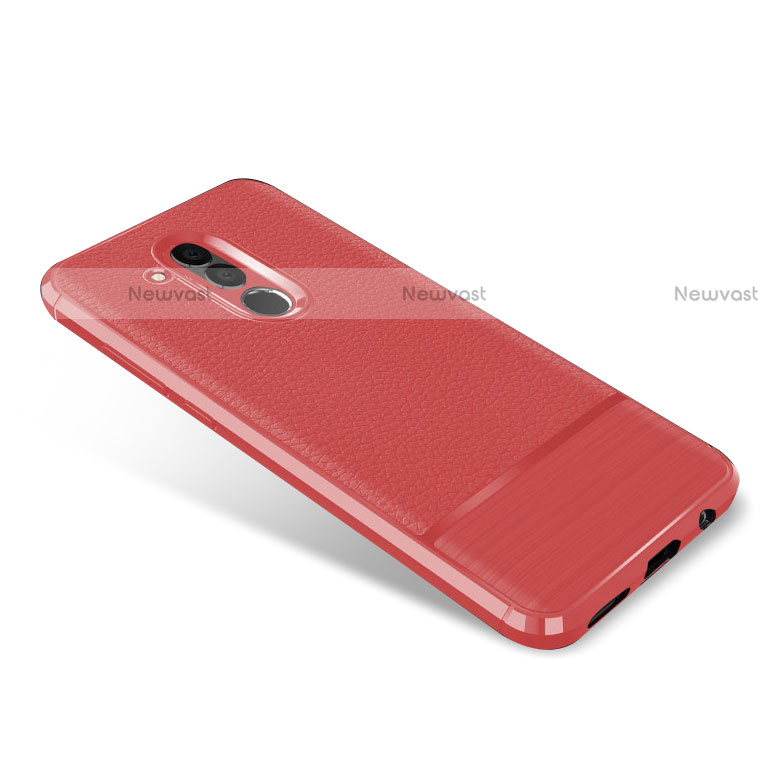 Soft Silicone Gel Leather Snap On Case for Huawei Maimang 7