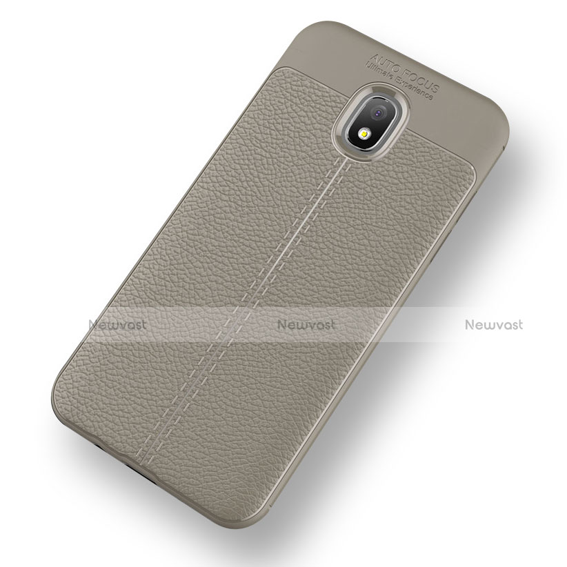 Soft Silicone Gel Leather Snap On Case for Samsung Galaxy J3 Star