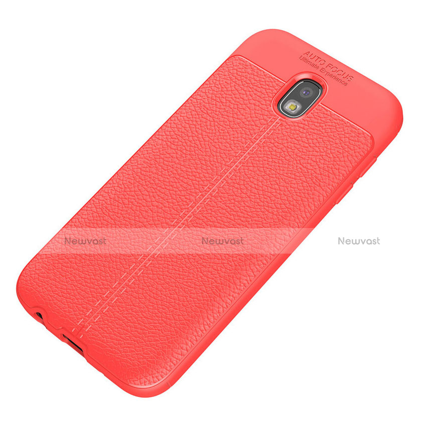 Soft Silicone Gel Leather Snap On Case for Samsung Galaxy J5 (2017) Duos J530F