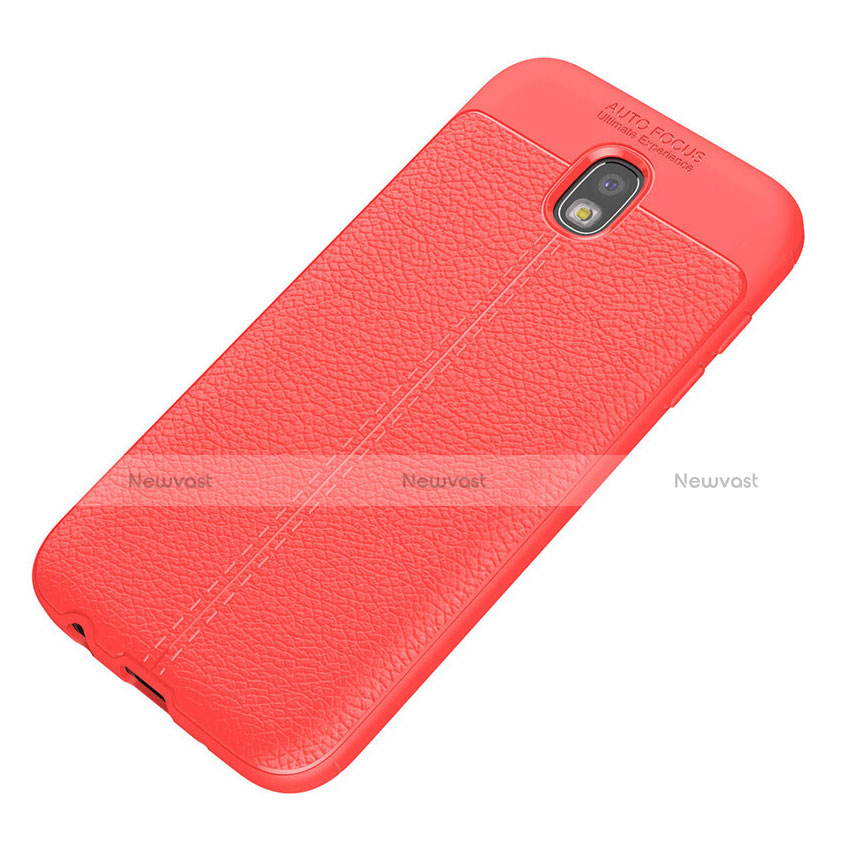 Soft Silicone Gel Leather Snap On Case for Samsung Galaxy J5 (2017) SM-J750F