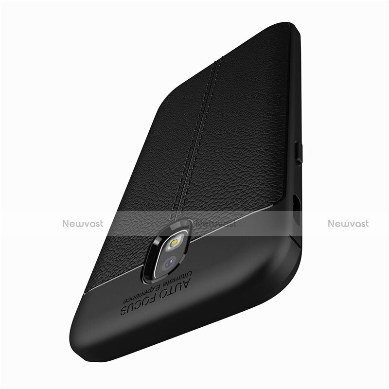 Soft Silicone Gel Leather Snap On Case for Samsung Galaxy J5 (2017) SM-J750F