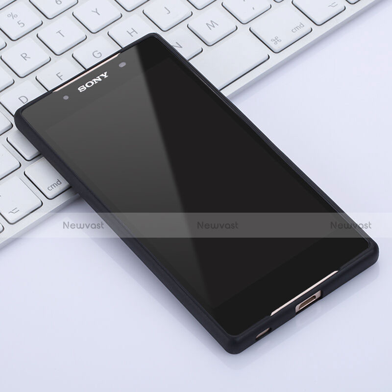 Soft Silicone Gel Matte Finish Case for Sony Xperia Z5 Black