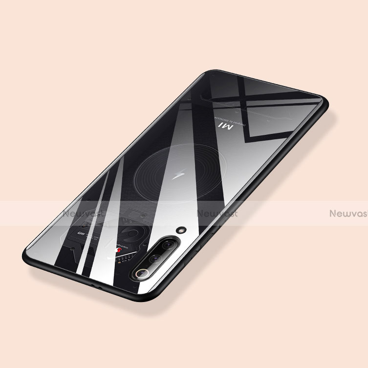 Soft Silicone Gel Mirror Case for Xiaomi Mi 9 Black