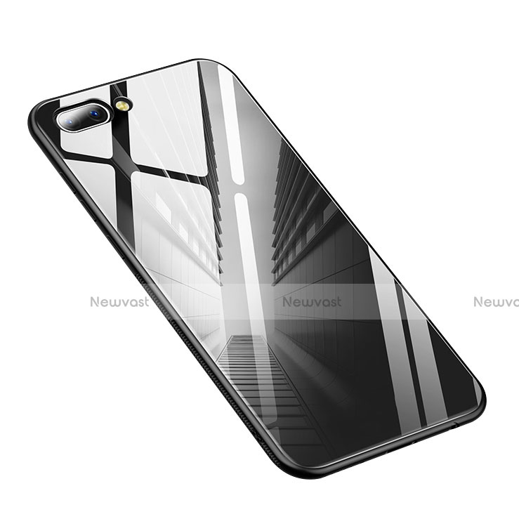 Soft Silicone Gel Mirror Case M01 for Huawei Honor 10 Black