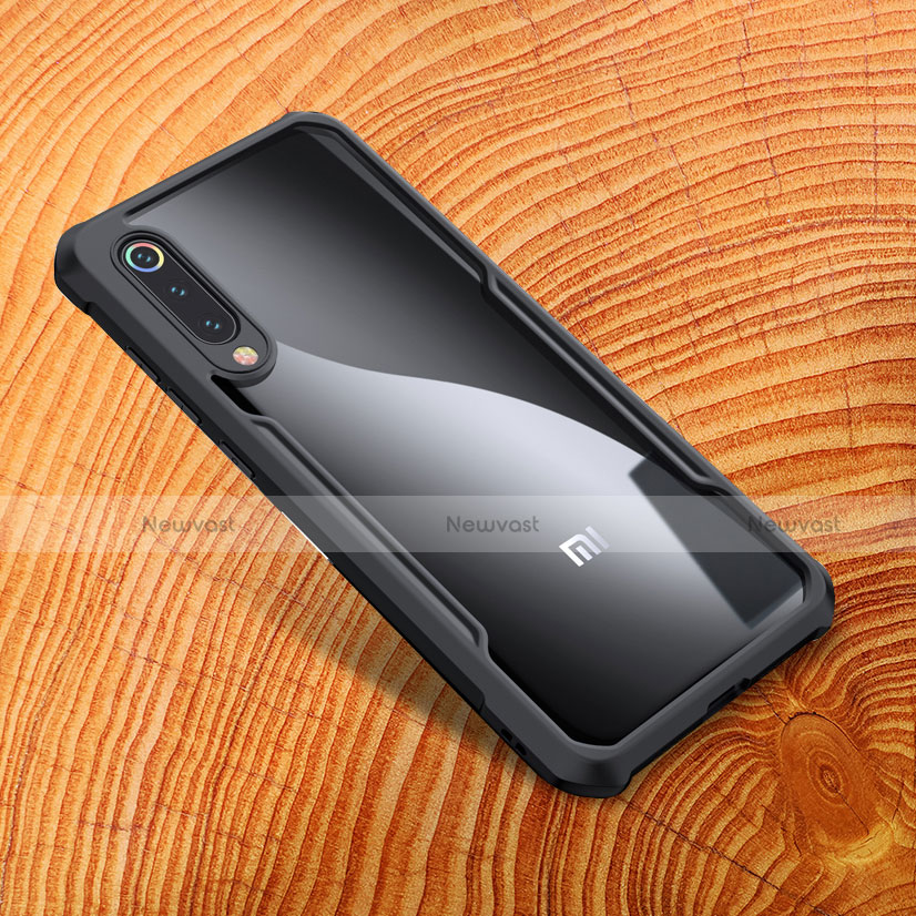Soft Silicone Gel Mirror Case M01 for Xiaomi Mi 9 Pro Black