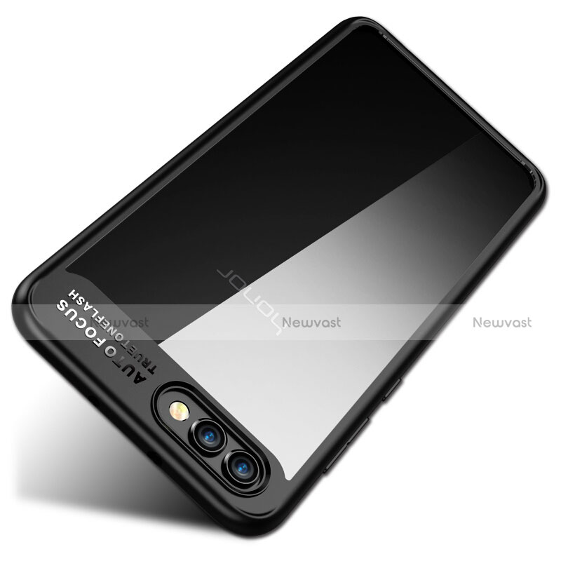 Soft Silicone Gel Mirror Case M05 for Huawei Honor View 10 Black