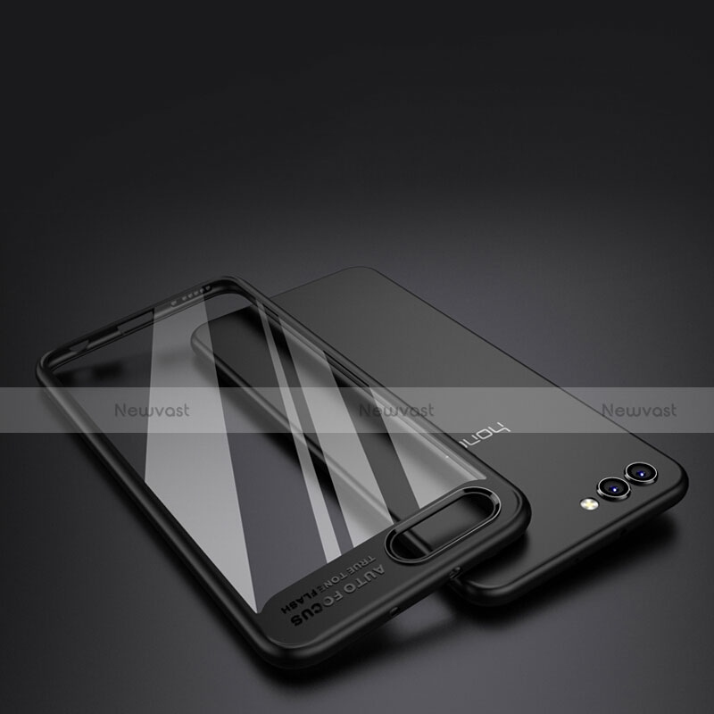 Soft Silicone Gel Mirror Case M05 for Huawei Honor View 10 Black