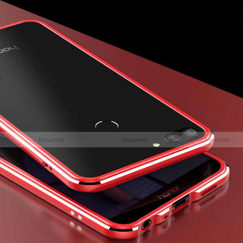 Soft Silicone Gel Mirror Cover Q02 for Huawei Honor 9 Lite Red