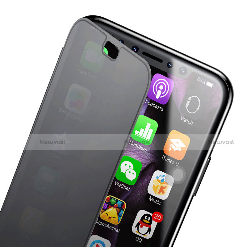 Soft Transparent Flip Cover for Apple iPhone Xs Max Gray