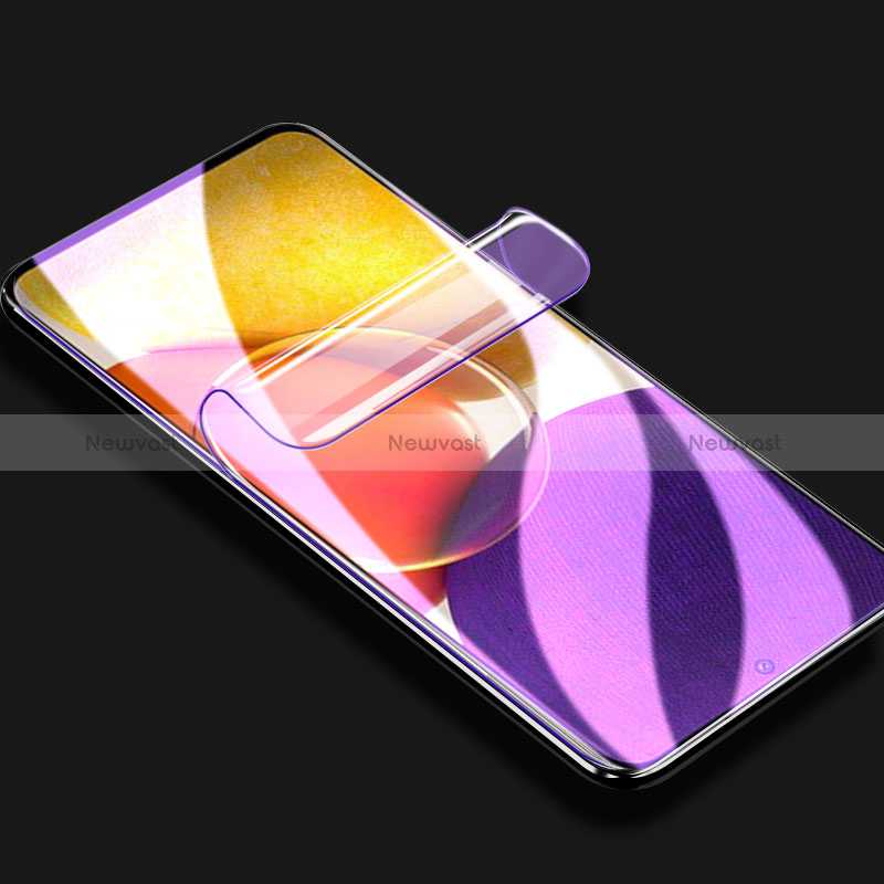 Soft Ultra Clear Anti Blue Light Full Screen Protector Film for Oppo A79 5G Clear