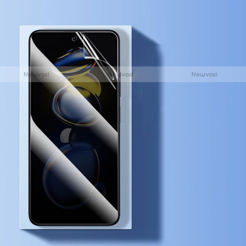 Soft Ultra Clear Anti-Spy Full Screen Protector Film A01 for Xiaomi Redmi Note 13R Pro 5G Clear