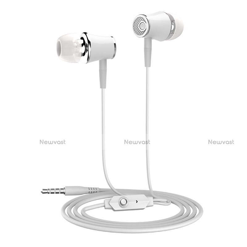 Sports Stereo Earphone Headphone In-Ear H06 White