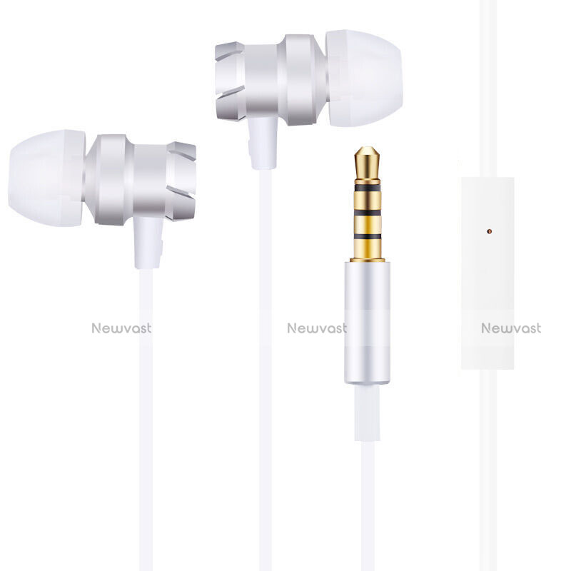 Sports Stereo Earphone Headphone In-Ear H10 White