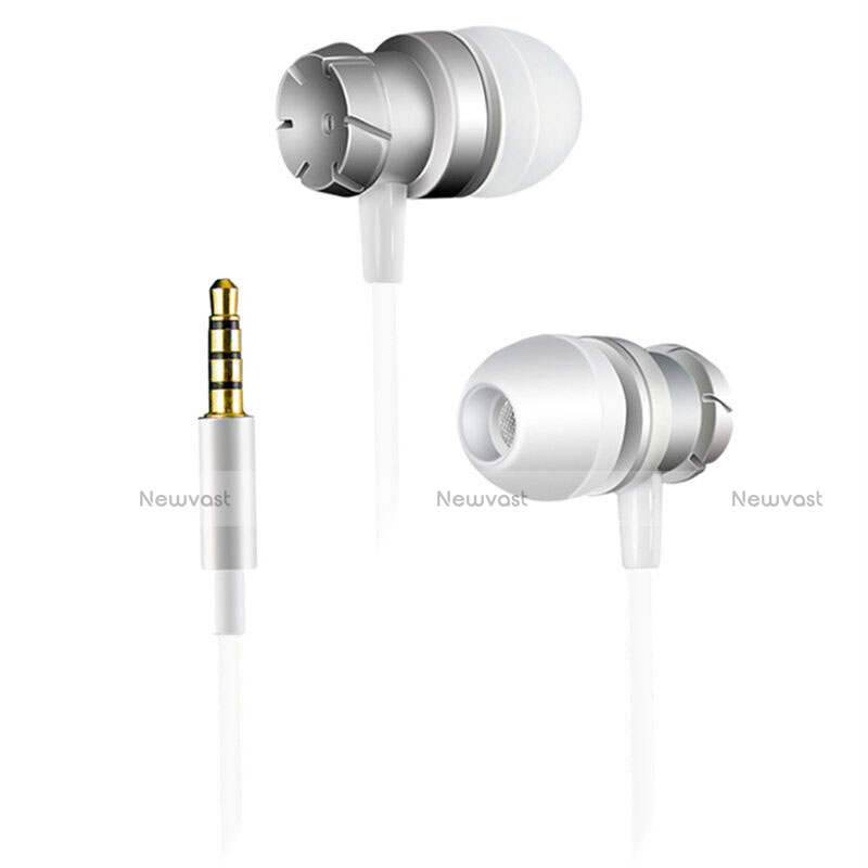 Sports Stereo Earphone Headphone In-Ear H10 White