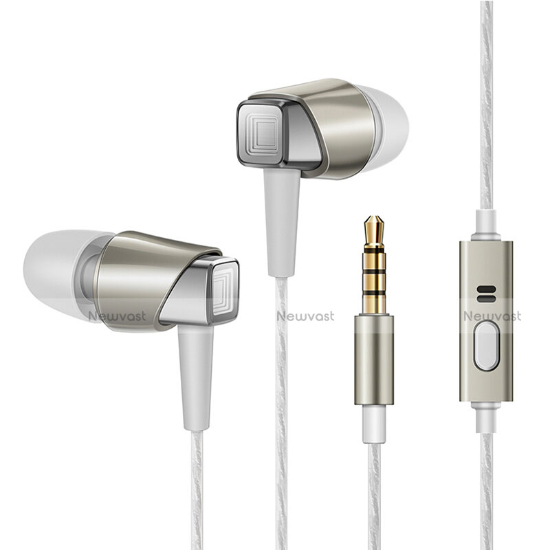 Sports Stereo Earphone Headphone In-Ear H19 Gold