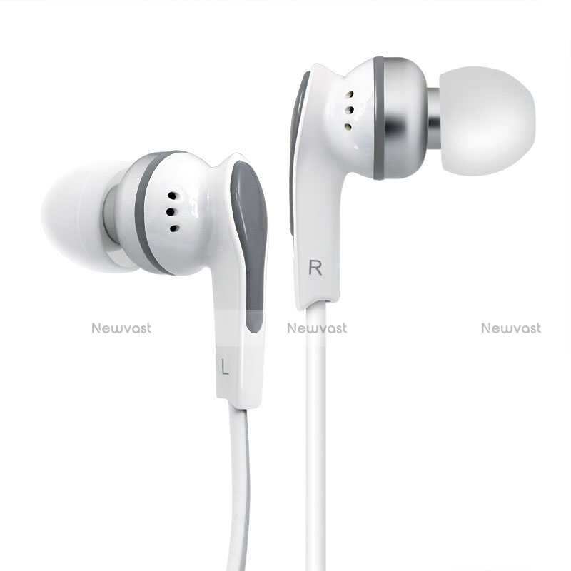 Sports Stereo Earphone Headphone In-Ear H23 White