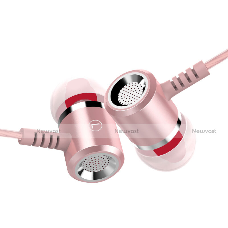 Sports Stereo Earphone Headphone In-Ear H25 Pink