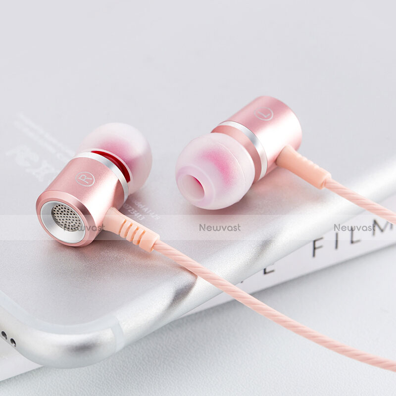 Sports Stereo Earphone Headphone In-Ear H25 Pink