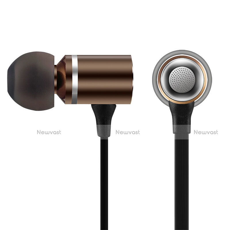 Sports Stereo Earphone Headphone In-Ear H29 Brown