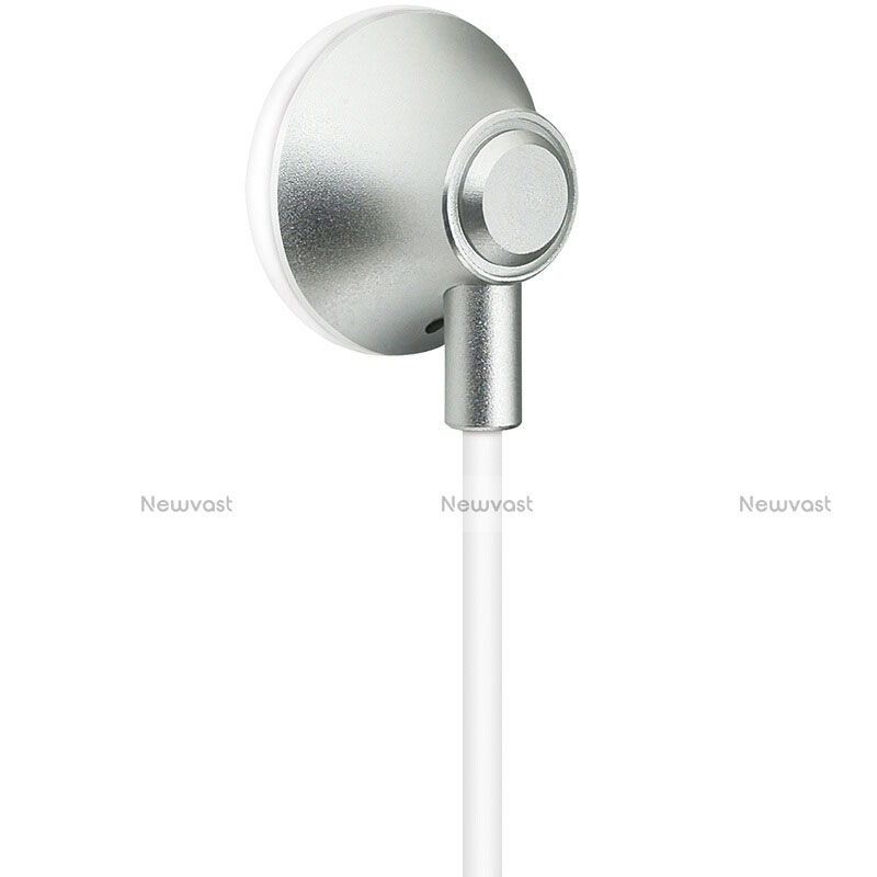 Sports Stereo Earphone Headset In-Ear H05 Silver