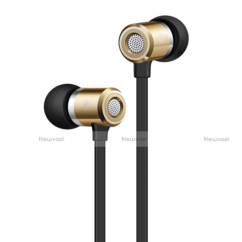 Sports Stereo Earphone Headset In-Ear H18 Gold