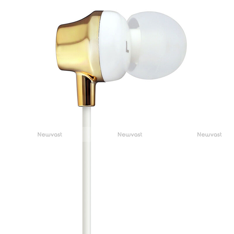 Sports Stereo Earphone Headset In-Ear H21 Gold