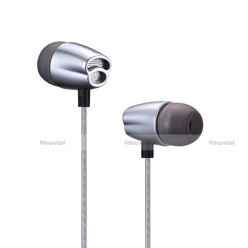 Sports Stereo Earphone Headset In-Ear H26 Gray